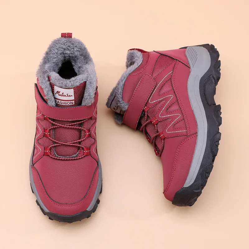 Mulinsen Warm Slip-Resistant Snow Boots Women's-11