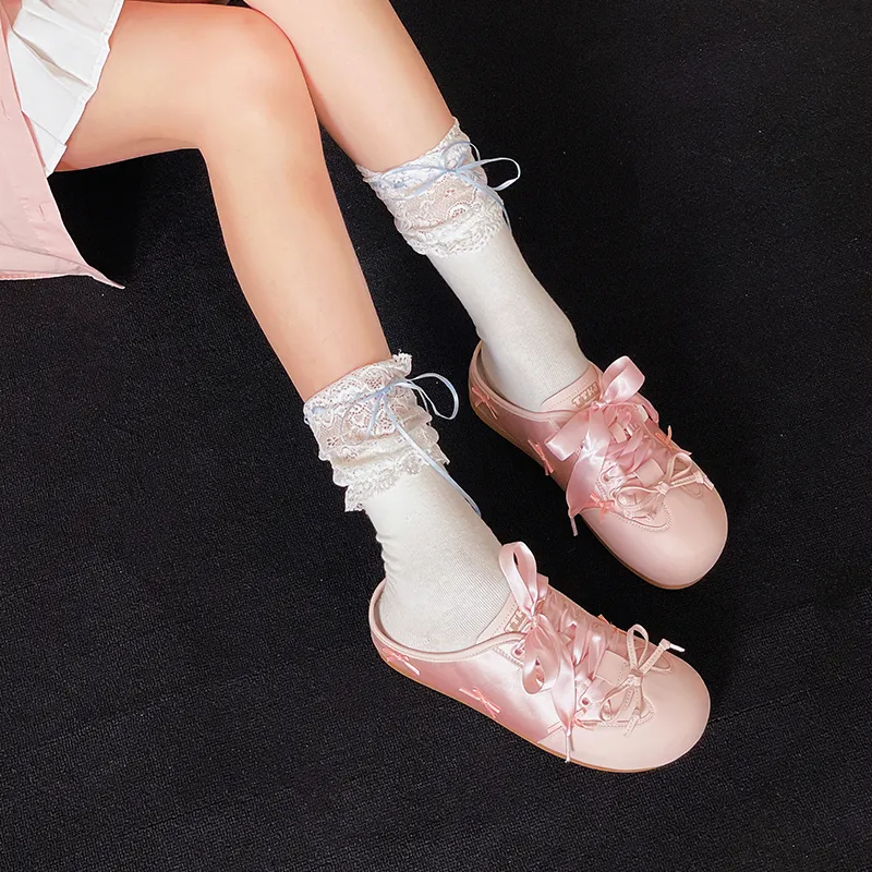 TTKJ Quick Dry Closed Toe Slippers Women's Cream Pink-7
