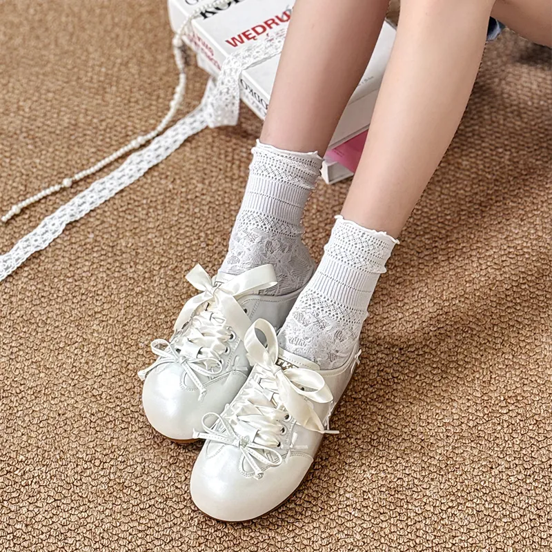 TTKJ Quick Dry Slip Resistant Closed Toe Slippers Women's Pearl White-7