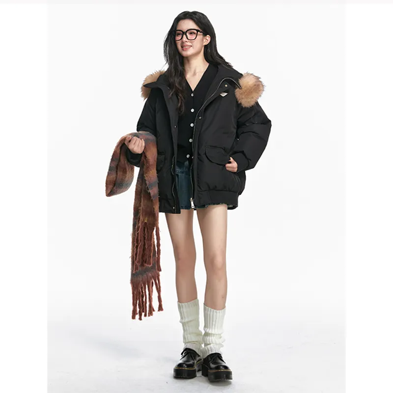 FRLMK Puffer Jacket Women's Black-3