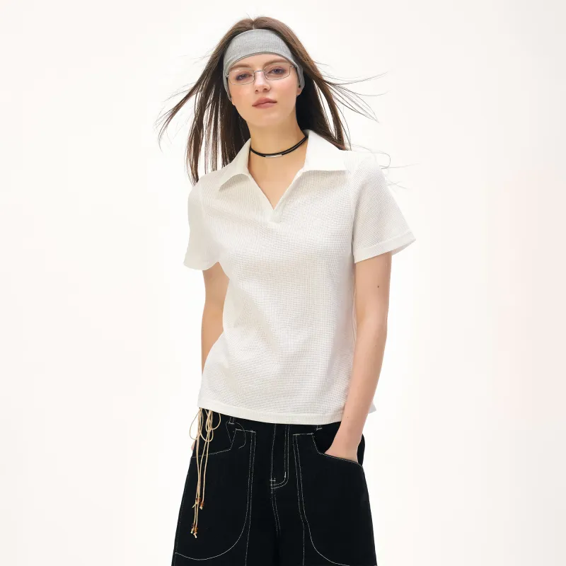 MOOD BERRY Set in Sleeve T Shirt Women's-12