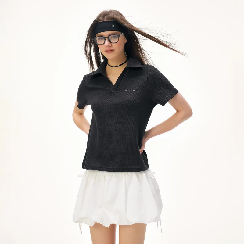 MOOD BERRY Set in Sleeve T Shirt Women's-3