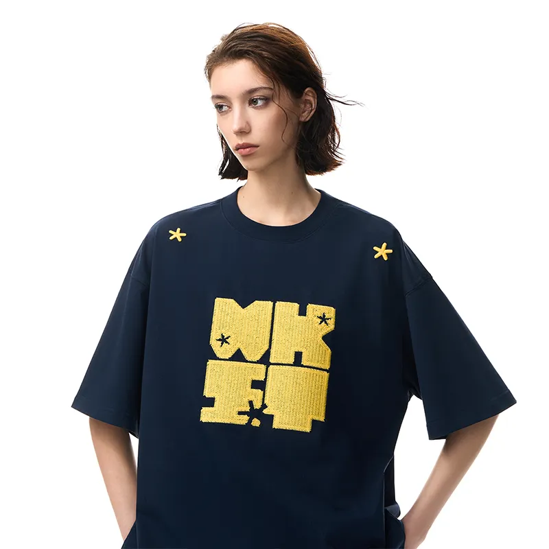 WORKSOUT Fashion Trend Loose Fit T Shirt Unisex-5
