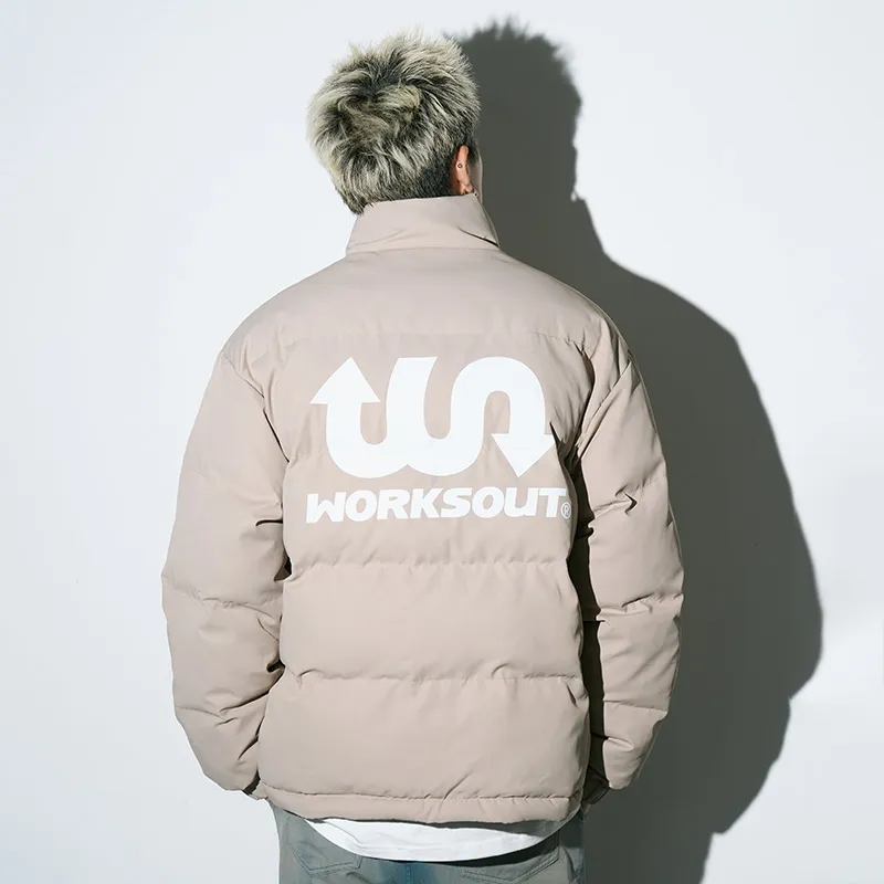 WORKSOUT Puffer Jackets Unisex-4