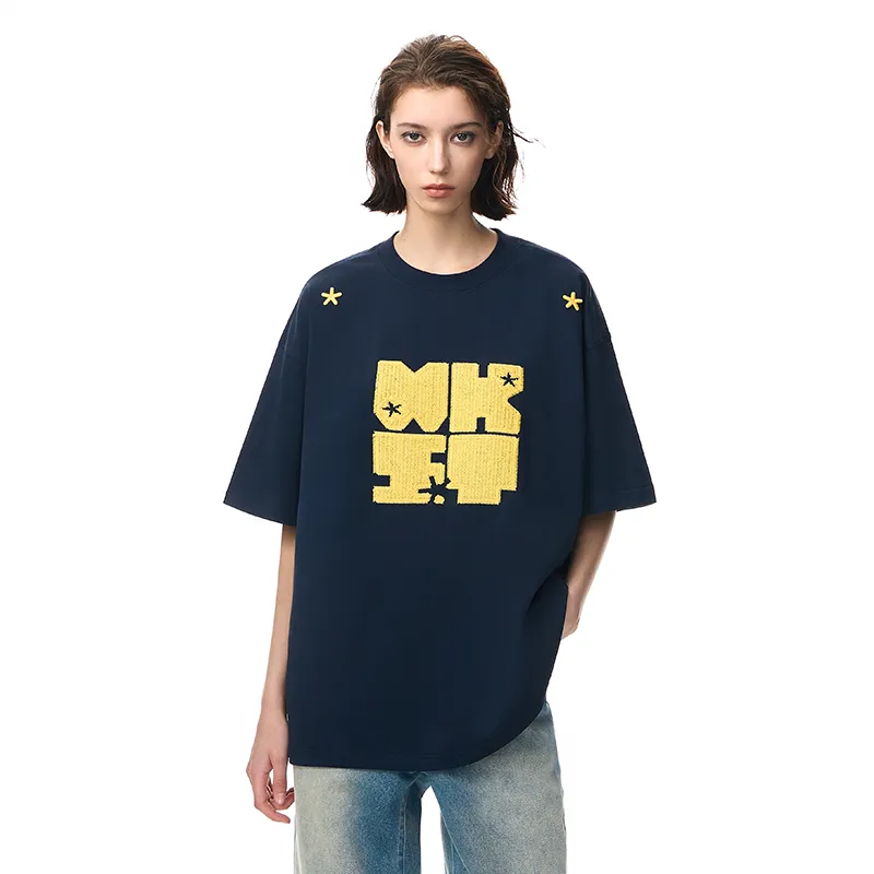 WORKSOUT Fashion Trend Loose Fit T Shirt Unisex-4