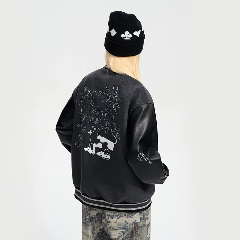 WORKSOUT Baseball Jacket Unisex-5