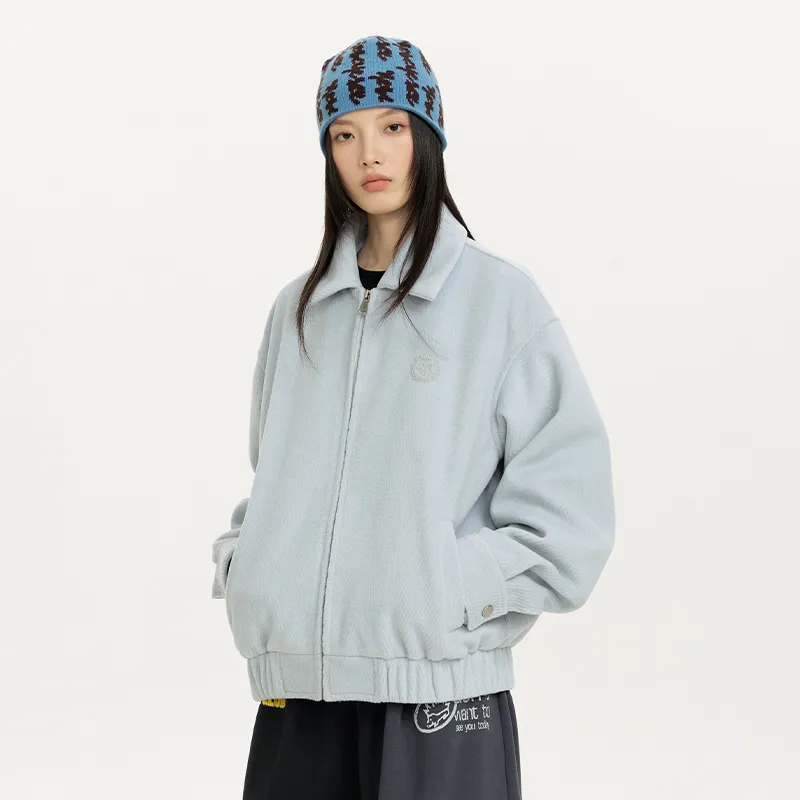 WORKSOUT Jackets Coats Unisex Haze Blue-2
