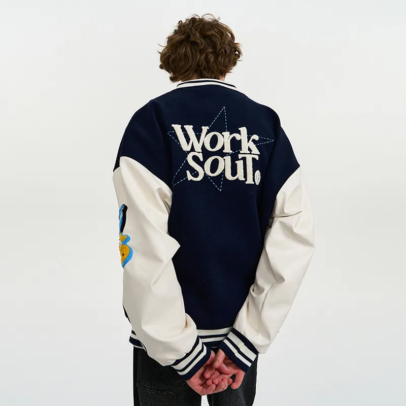 WORKSOUT Baseball Jacket Unisex-7