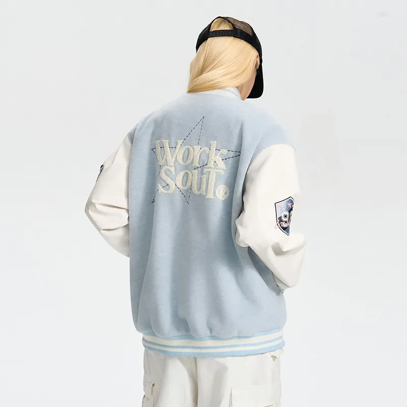 WORKSOUT Baseball Jacket Unisex-12