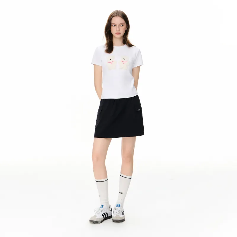 WORKSOUT Casual Short Skirts Women's-5