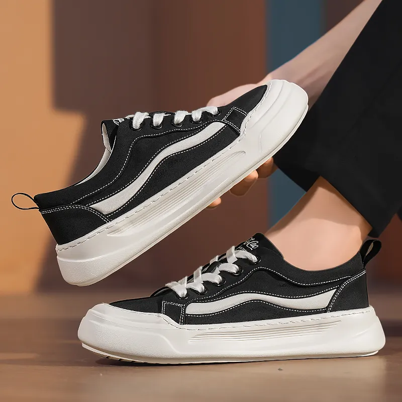 Seattle Palm Anti Slip Wear Resistant Low Top Skateboard Shoes Men's-7