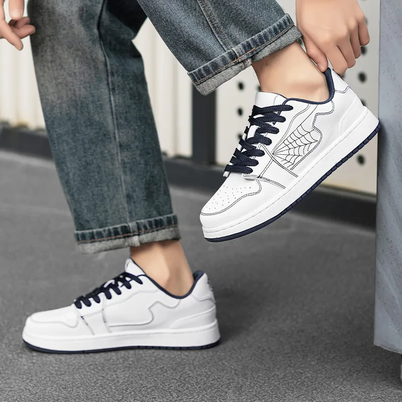 Seattle Palm Anti Slip Wear Resistant Low Top Skateboard Shoes Unisex-6