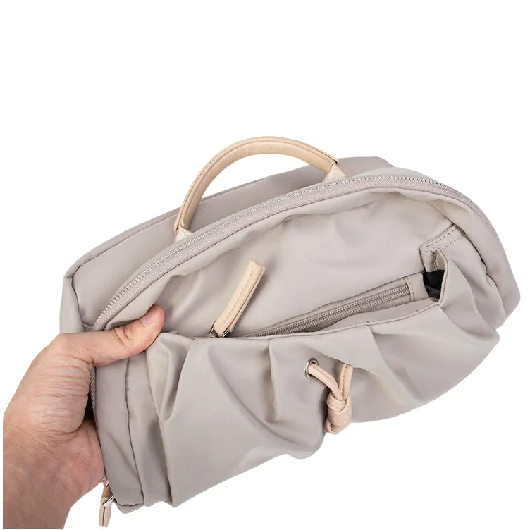 PAYOT Oxford Backpack Regular Unisex Pink/Gray/Black-2
