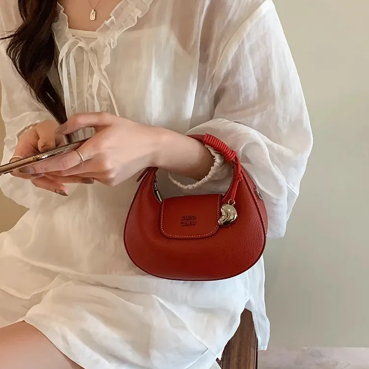 PAYOT Synthetic Leather Violet Chronicles Shoulder Bag, Crossbody Bag, Handbag Women's Red/Ecru/Light Yellow/Black-4