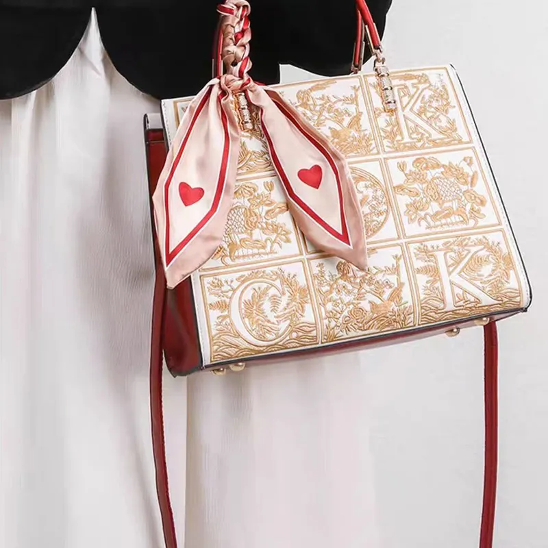 PAYOT PU Handbag Crossbody Bag Shoulder Bag Crossbody Bag Kelly Bag Regular Women's Apricot/Burgundy-8
