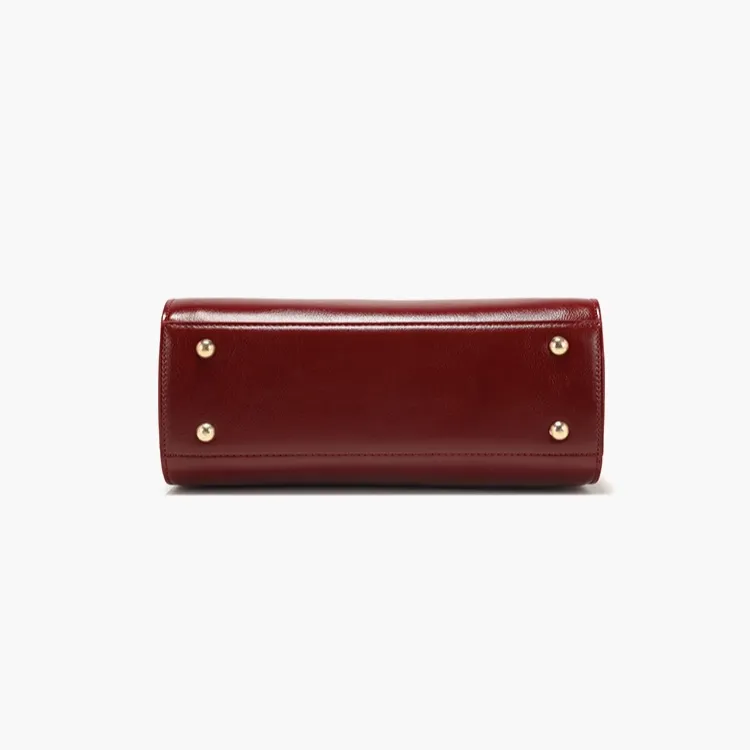 PAYOT Microfiber Synthetic Leather Wedding Bag Shoulder Bag Crossbody Bag Handbag Regular Women's Burgundy-3