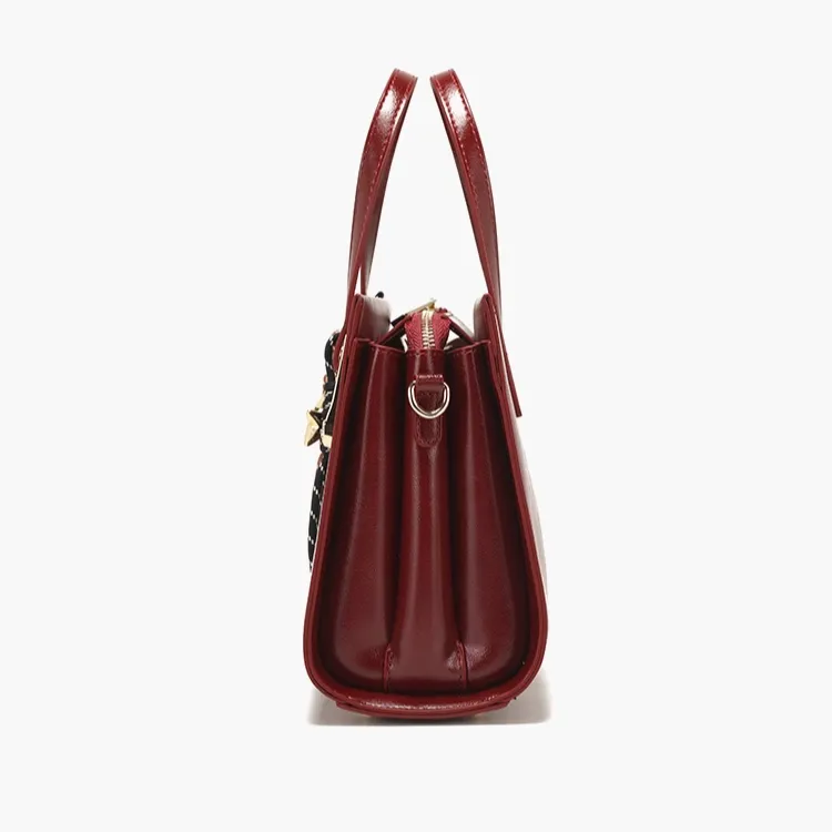 PAYOT Microfiber Synthetic Leather Wedding Bag Shoulder Bag Crossbody Bag Handbag Regular Women's Burgundy-2