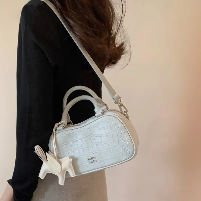 PAYOT Microfiber Synthetic Leather Mist Garden Handbag Regular Women's Light Blue-1