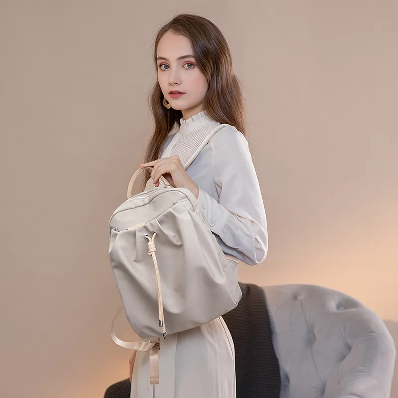 PAYOT Oxford Backpack Regular Unisex Pink/Gray/Black-4