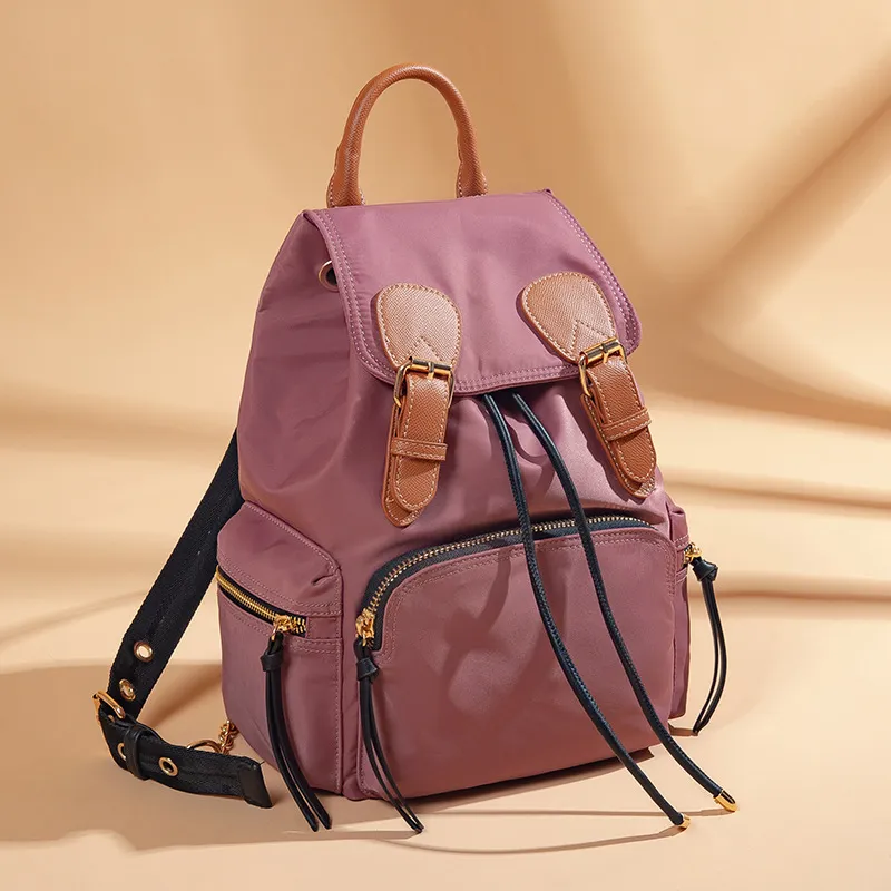PAYOT Oxford Backpack Unisex Rose Red/Black-2