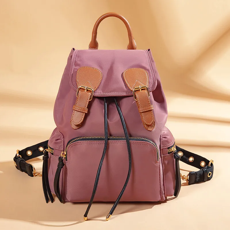 PAYOT Oxford Backpack Unisex Rose Red/Black-1