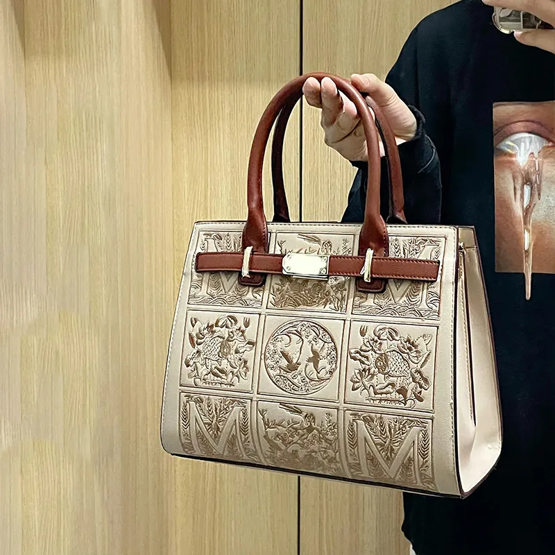PAYOT Pu Shoulder Bag Crossbody Bag Handbag Regular Women's Apricot-2