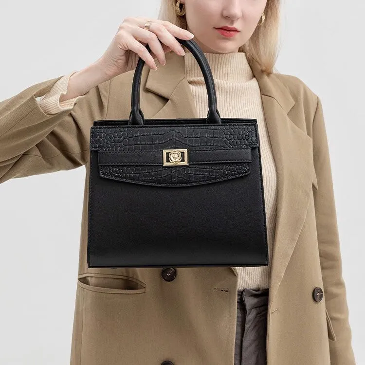 PAYOT Cow Leather Patchwork Synthetic Leather Wedding Bag One Shoulder Handbag Regular Women's Burgundy/Black/Blue/Ecru-13