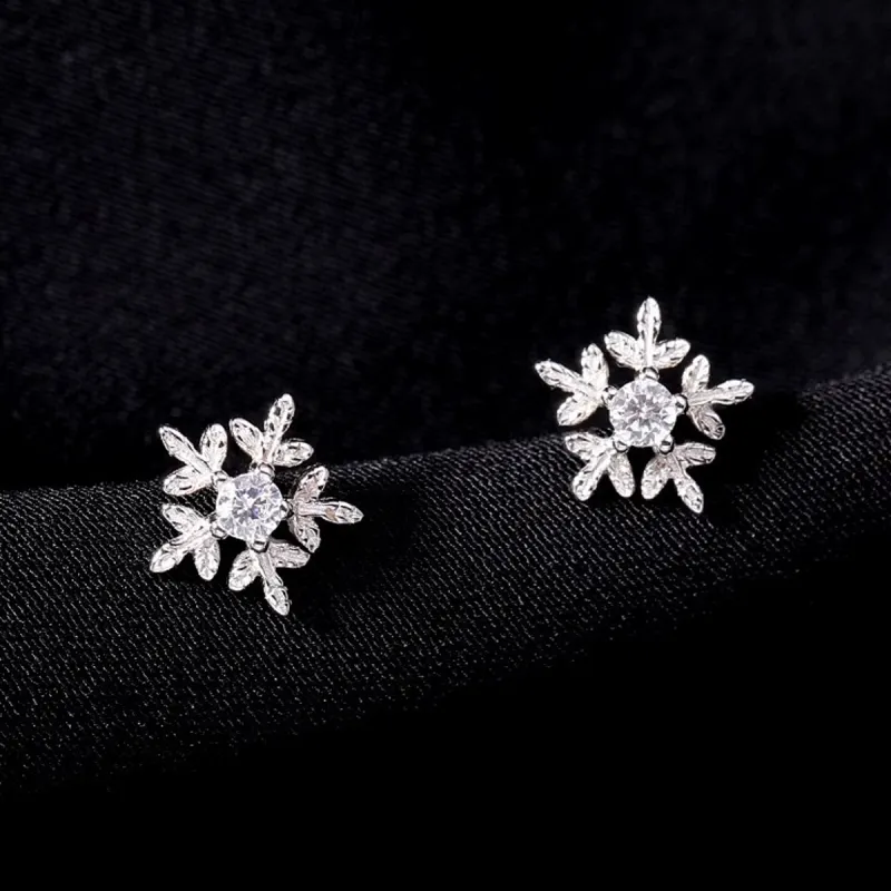 SGM Sterling Silver Ear Pin Elegance Luxury Heart Butterfly Premium Earrings, Niche Refined Romantic Box Women's-6