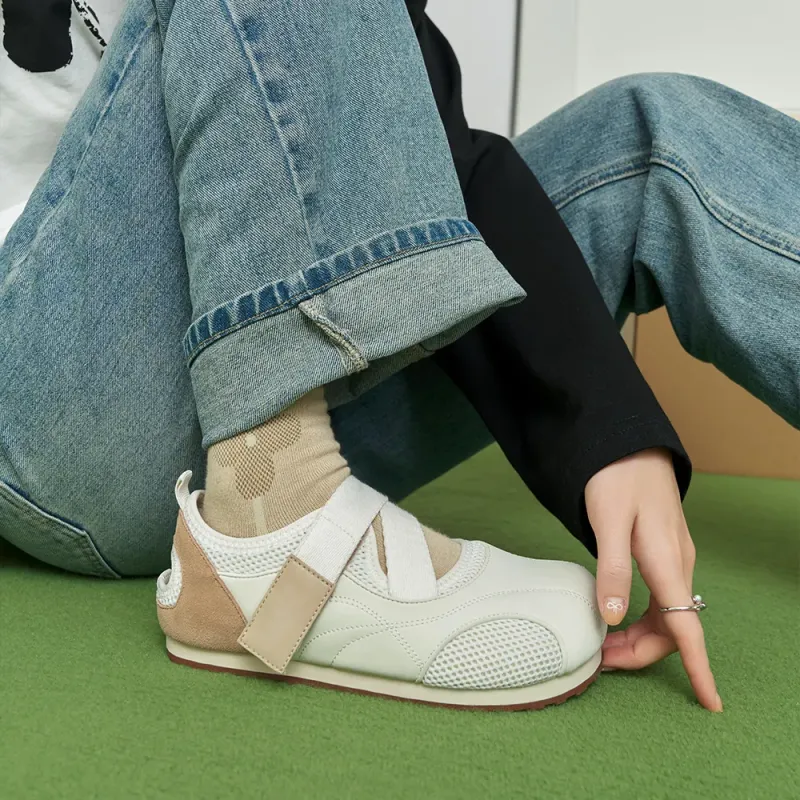 AQIUSHENG Breathable And Lightweight Low Top Casual Shoes Women's-10