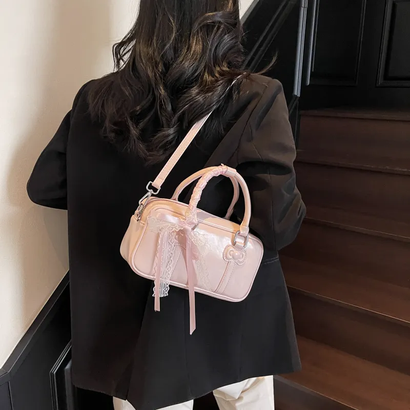 PINK·LAND PU Shoulder Bag Crossbody Bag Handbag Regular Women's Multicolor-4