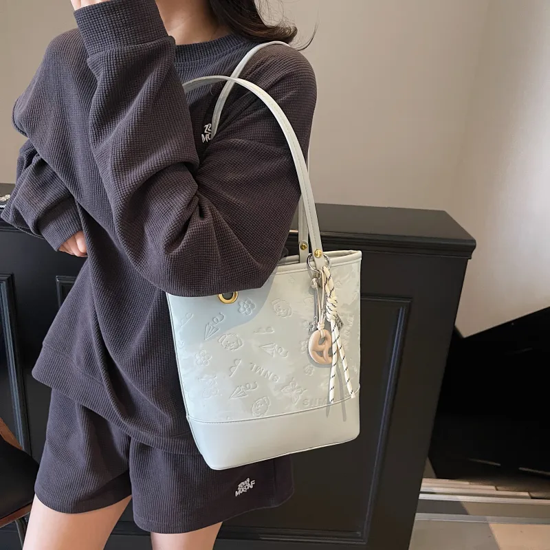 PINK·LAND PU Crossbody Bag Bucket Bag Shoulder Bag Handbag Regular Women's Multicolor-30