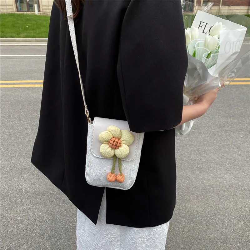 PINK·LAND Canvas Shoulder Bag Women's-34