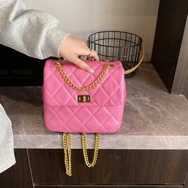 PINK·LAND PU Backpack Regular Women's Multicolor-22