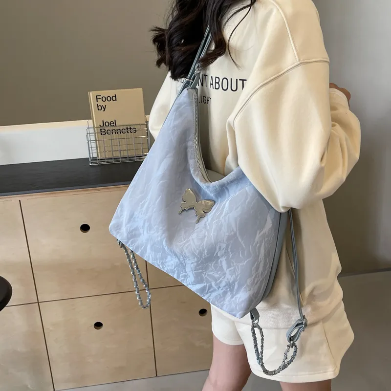 RUIPAI Pu Backpack Shoulder Bag Regular Women's Silver/Black/Pink/Blue/White-14
