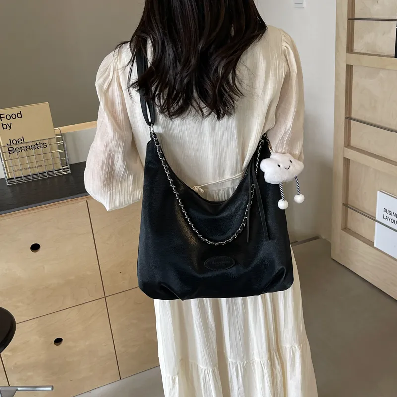 PINK·LAND PU Backpack Handbag, Shoulder Bag Women's Beige/Black/Blue-10
