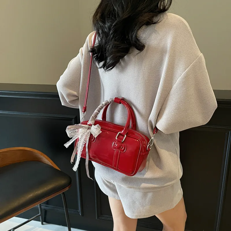 PINK·LAND PU Shoulder Bag Crossbody Bag Handbag Regular Women's Multicolor-24