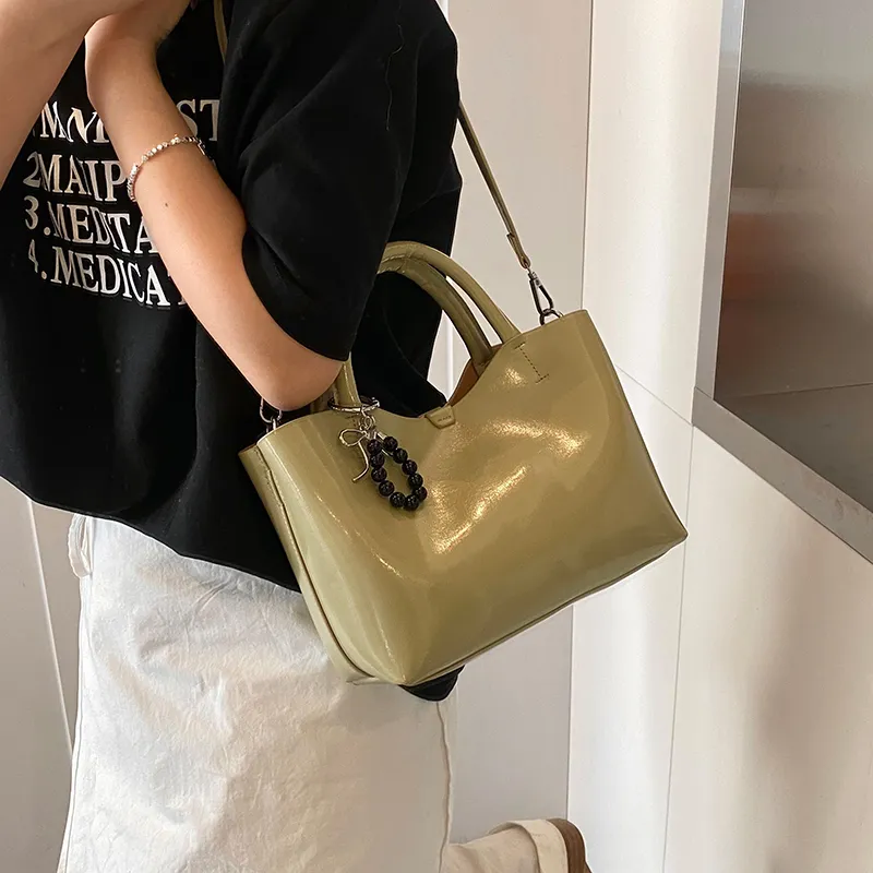 RUIPAI PU Handbag Regular Women's White/Black/Green/Pink/Khaki-15