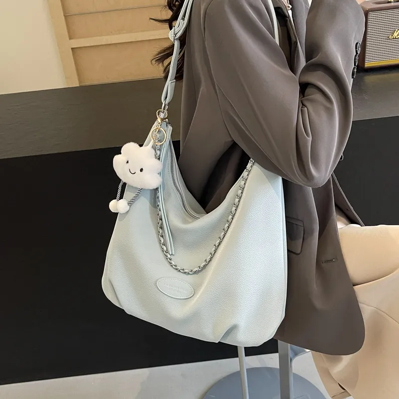 PINK·LAND PU Backpack Handbag, Shoulder Bag Women's Beige/Black/Blue-17