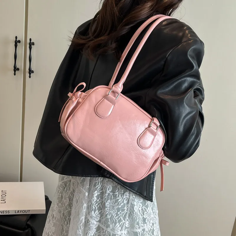 PINK·LAND PU Shoulder Bag Women's Multicolor-18