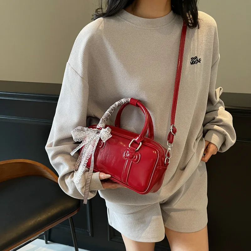 PINK·LAND PU Shoulder Bag Crossbody Bag Handbag Regular Women's Multicolor-23