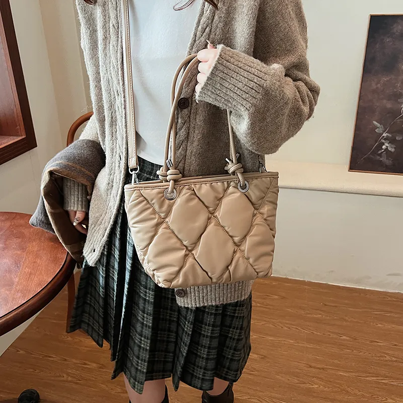 RUIPAI PU Handbag, Shoulder Bag, Crossbody Bag Regular Women's Ecru/Brown/Pink/Khaki/Black-19