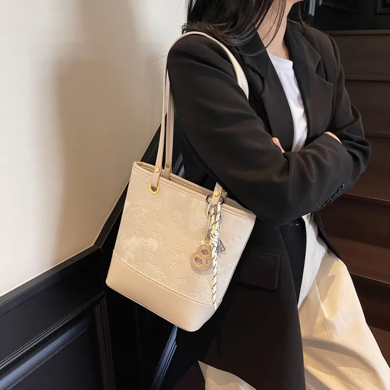 PINK·LAND PU Crossbody Bag Bucket Bag Shoulder Bag Handbag Regular Women's Multicolor-20