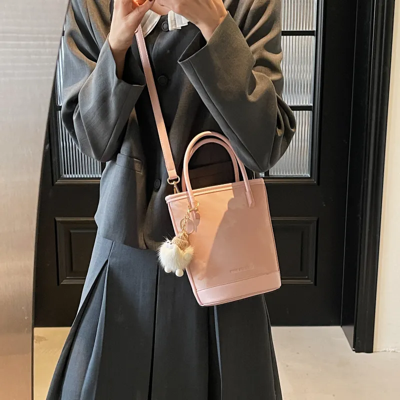 PINK·LAND PU Handbag Shoulder Bag Crossbody Bag Women's Multicolor-4