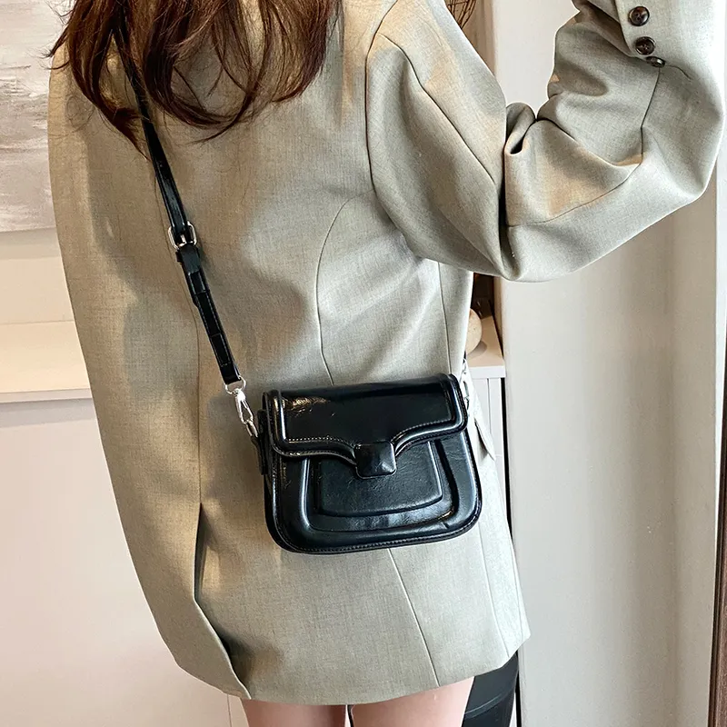 RUIPAI PU Shoulder Bag Regular Women's Silver/White/Blue/Black-21