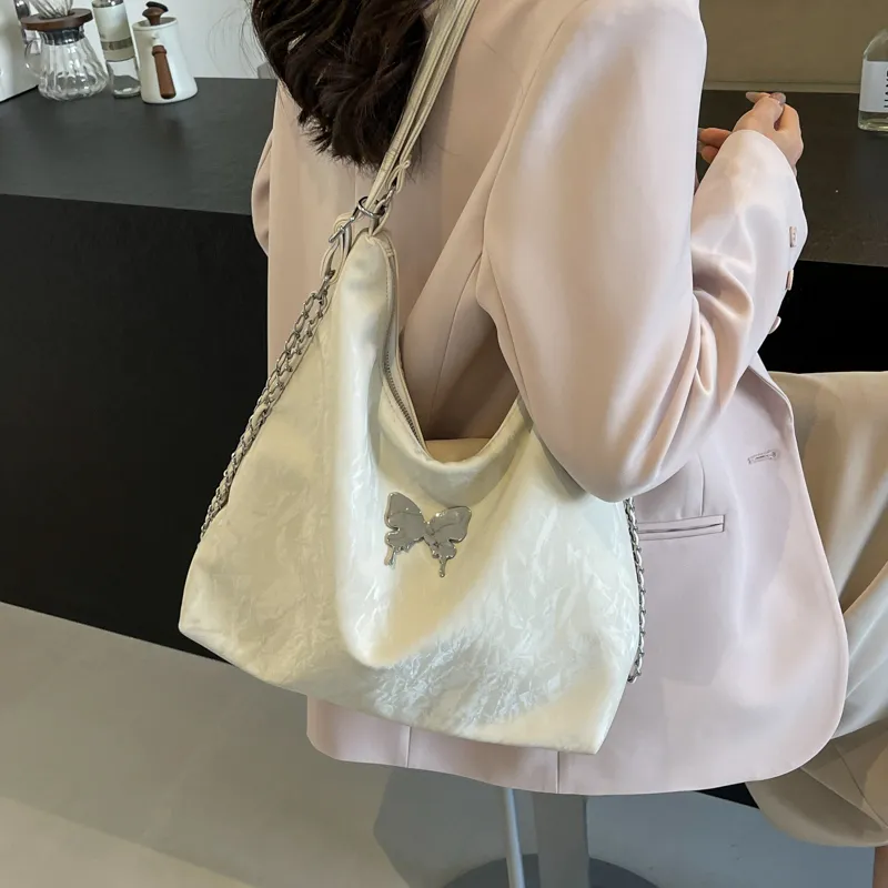 RUIPAI Pu Backpack Shoulder Bag Regular Women's Silver/Black/Pink/Blue/White-19