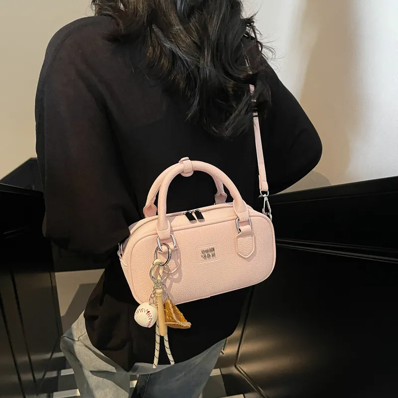 PINK·LAND PU One Shoulder Handbags Women's Multicolor-3