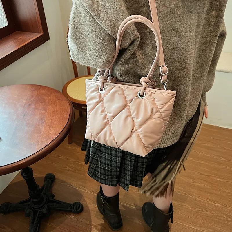 RUIPAI PU Handbag, Shoulder Bag, Crossbody Bag Regular Women's Ecru/Brown/Pink/Khaki/Black-11