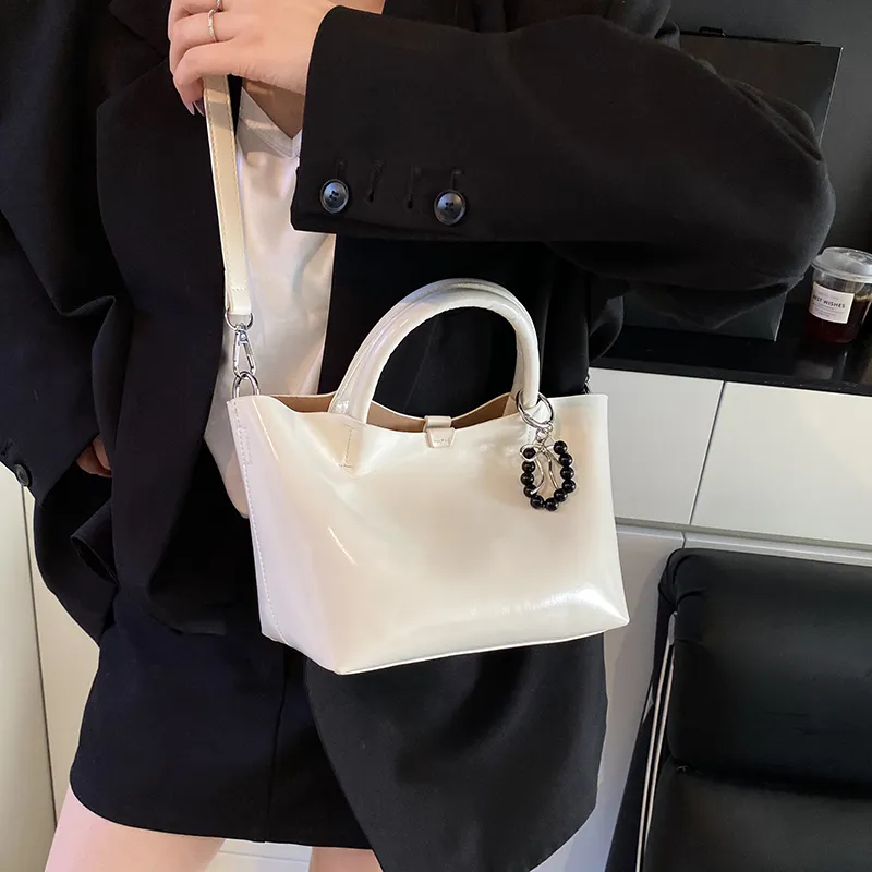 RUIPAI PU Handbag Regular Women's White/Black/Green/Pink/Khaki-4