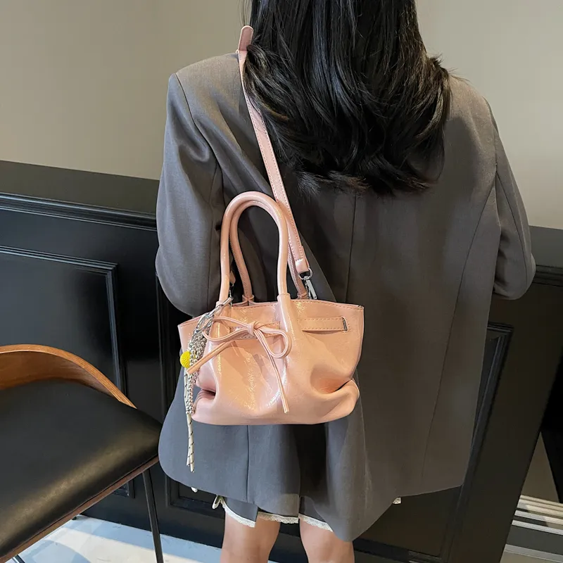 RUIPAI PU Handbag Women's Black/Ecru/Yellow/Pink-26
