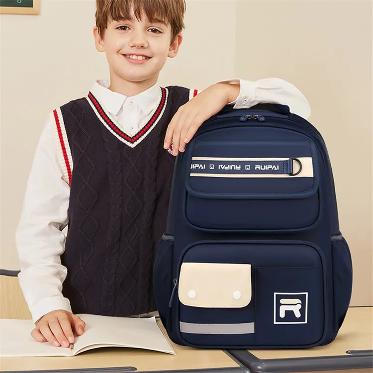 RUIPAI Fabric Student Bag Regular Kids' Interstellar Blue Red/Taro Purple/Peacock Green/Blue Khaki-9